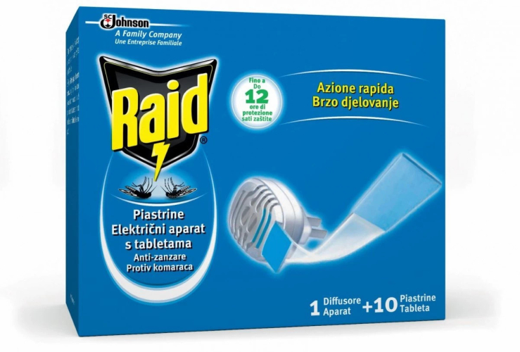 RAID ELEKTRICNI APARAT SA TABLETAMA
