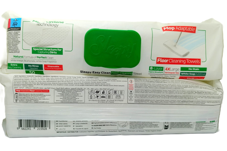 SLEEPY EASY CLEAN VL.MARAM. ZA MOP 50/1 WHITE SOAP