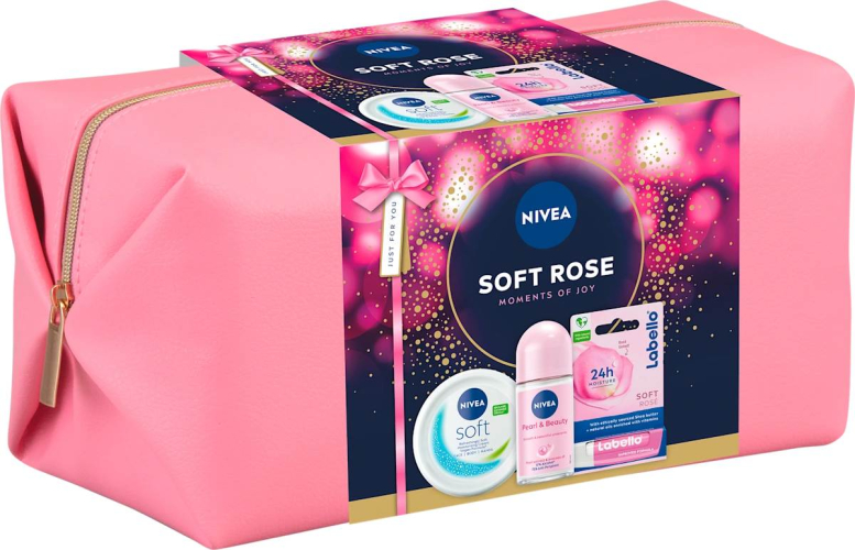 NIVEA  SOFT ROSE  BAG XMAS 2025