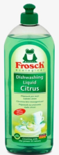 FROSCH DISHWASHING LIQUID CITRUS 750ML