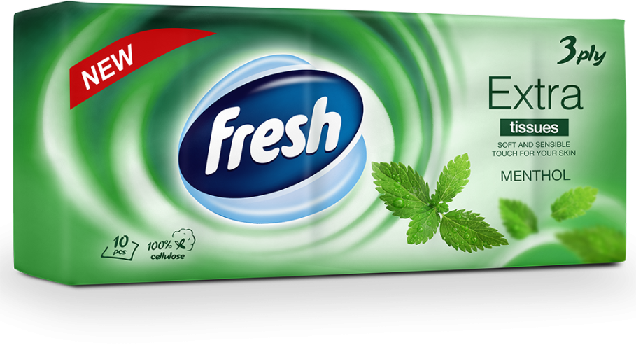 FRESH EXTRA ZELENA 10/1 PAPIRNA MARAMICA