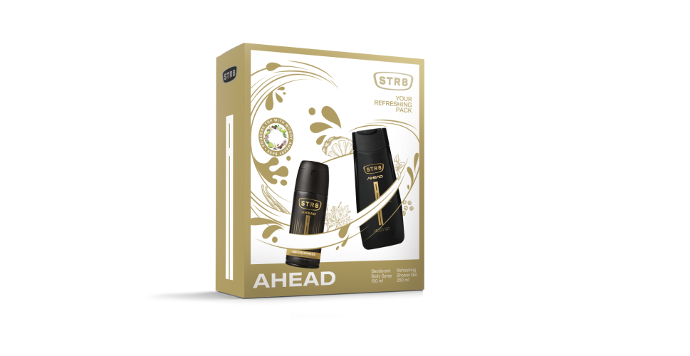 STR8 SET (DEO+SH GEL) AHEAD REDIZ